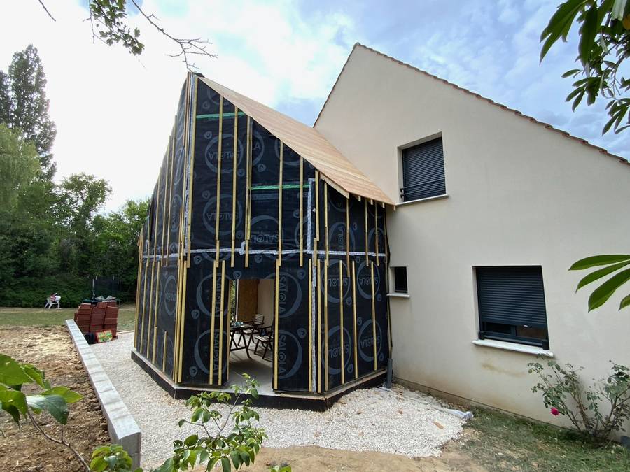 Besoin d'agrandir votre maison ossature bois à Beauvais dans l'Oise ? Contactez PM Projets
