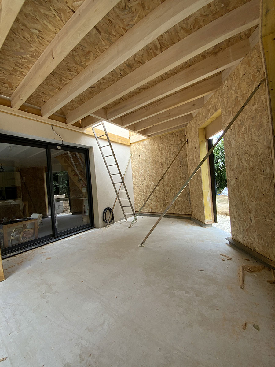 PM Projets : votre expert en Extension bois - Extension maisons ossature bois dans l'Oise à Creil et alentours