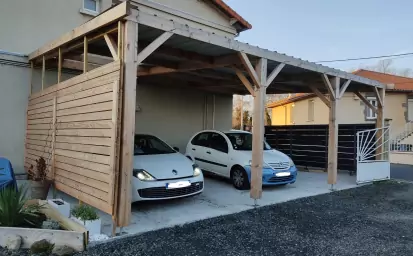 Aménagement extérieur en bois image 