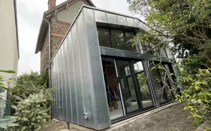 Extension en ossature bois à Argenteuil image 