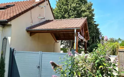 Balise Title R&eacute;alisation d&rsquo;un carport bois avec toiture en tuiles image 