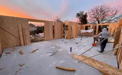 Construction maison individuelle ossature bois Lyon image 