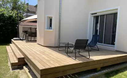 Construction terrasse bois Val d'Oise image 