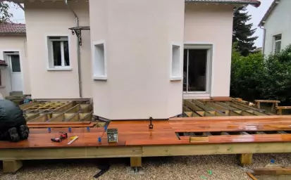 Construction terrasse bois Val d'Oise image 