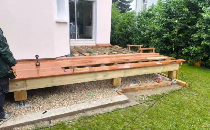Construction terrasse bois Val d'Oise image 