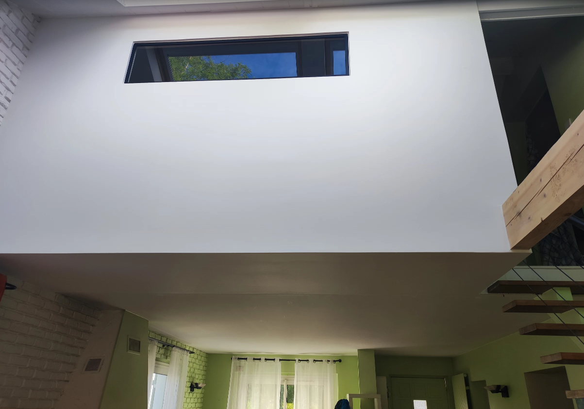 Cr&eacute;ation d'une chambre parentale dans une mezzazine d'une maison situ&eacute;e dans le Val d'Oise 95