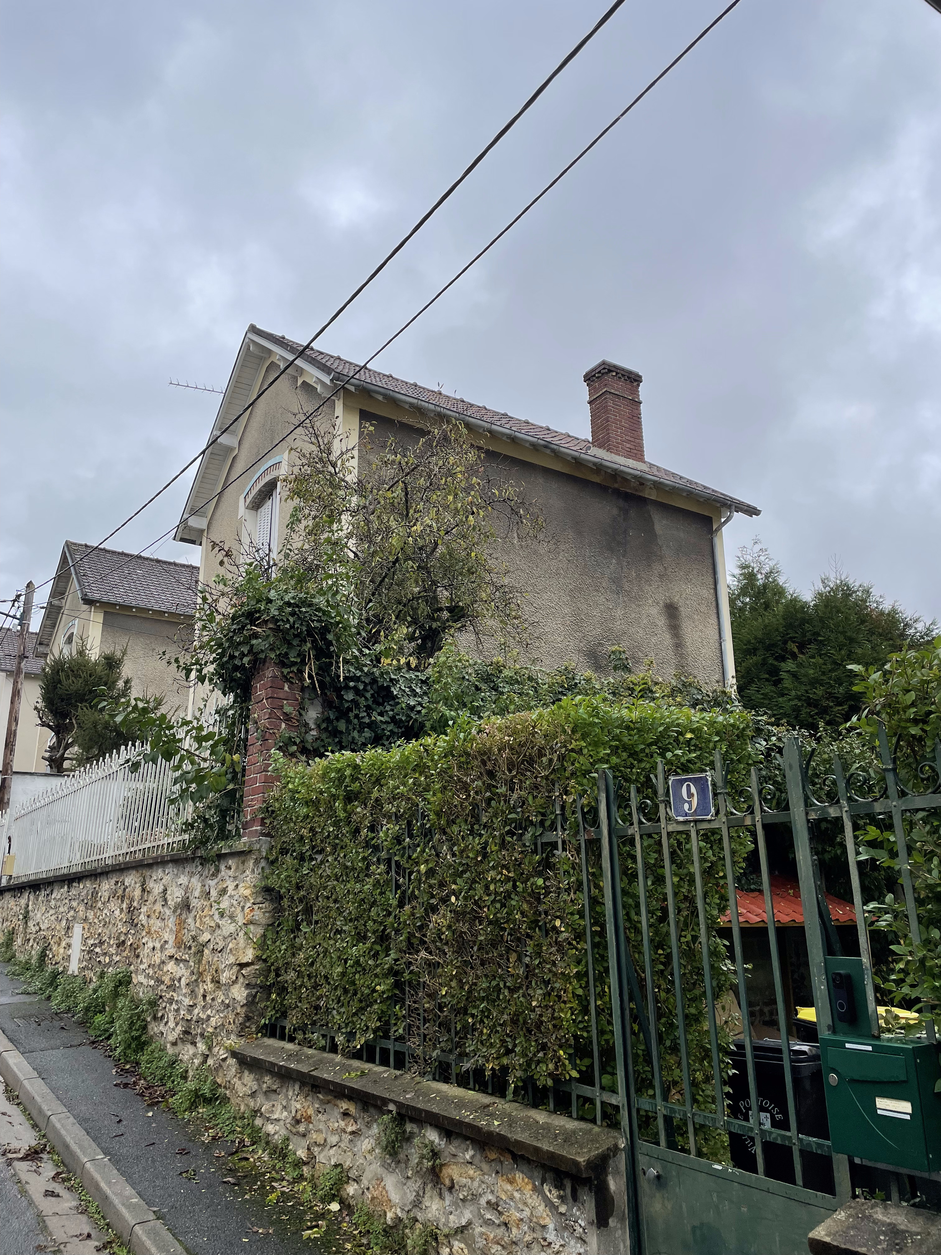 avant apr&egrave;s extension maison Pontoise sur&eacute;l&eacute;vation agrandissement fa&ccedil;ade