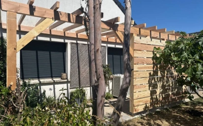 R&eacute;alisation pergola Douglas Franconville image 