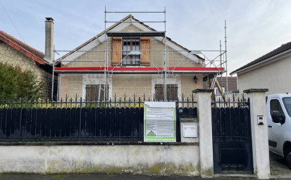 Sur&eacute;l&eacute;vation de maison &agrave; Ach&egrave;res 78260 (Yvelines) image 