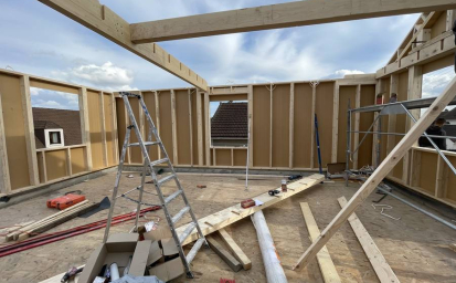 Sur&eacute;l&eacute;vation de maison &agrave; Ach&egrave;res 78260 (Yvelines) image 